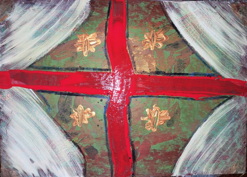Abstract painting: Beauty and Truth